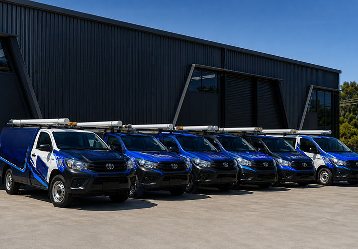 Fleet of South Coogee Blocked Drains plumbing vans
