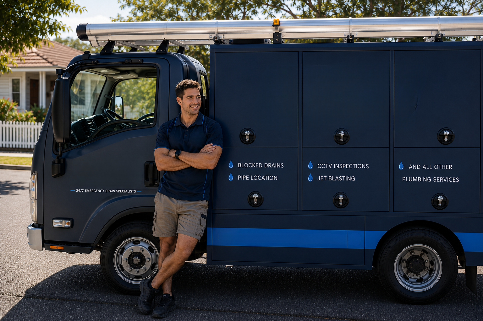 Plumber with South Coogee Blocked Drains van